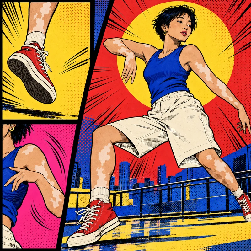 漫画中的运动身影